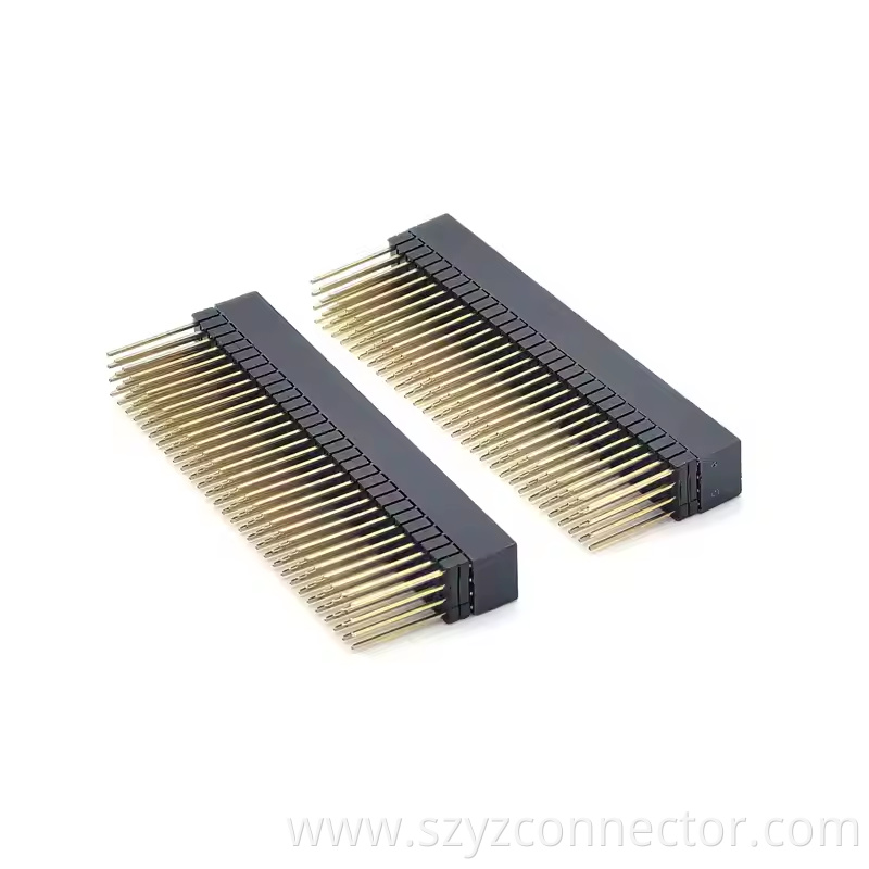2.0mm Pitch Female Header Quadruple Rows+Pin Header Plastic Straight H9.35mm 430P (1)